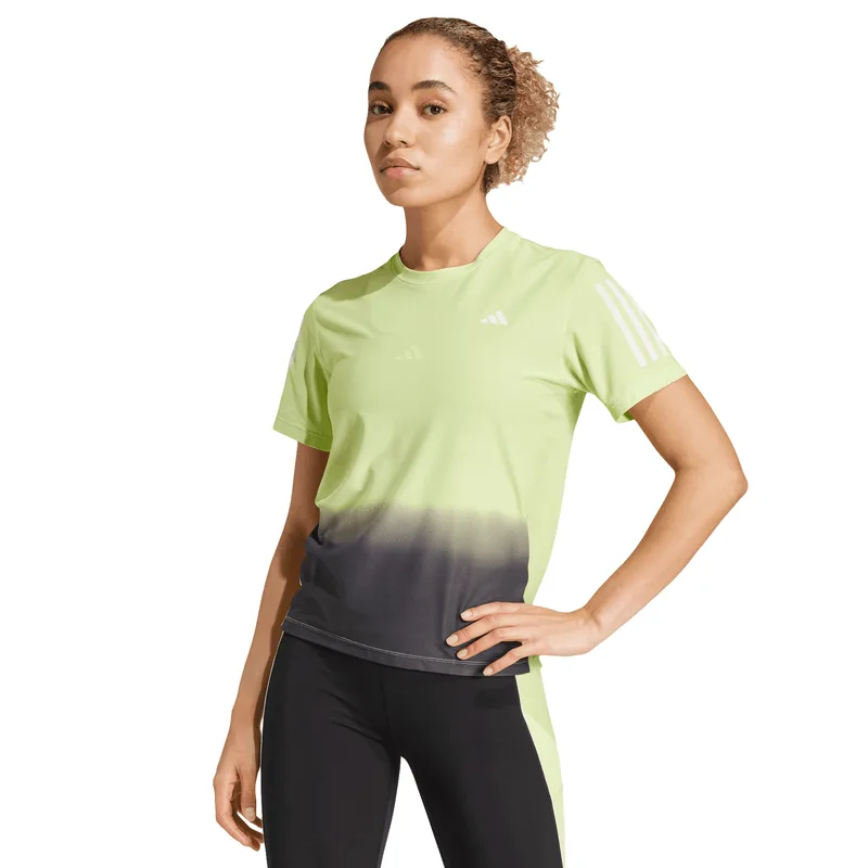 Playera adidas Correr Own the Run CLIMACOOL Colorblock Mujer JP0825 ECH