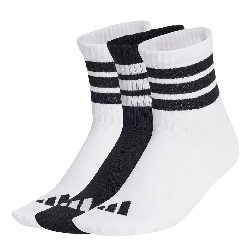 Calceta adidas Casual Ribbed 3 Pack Infantil Unisex JD1349 CH