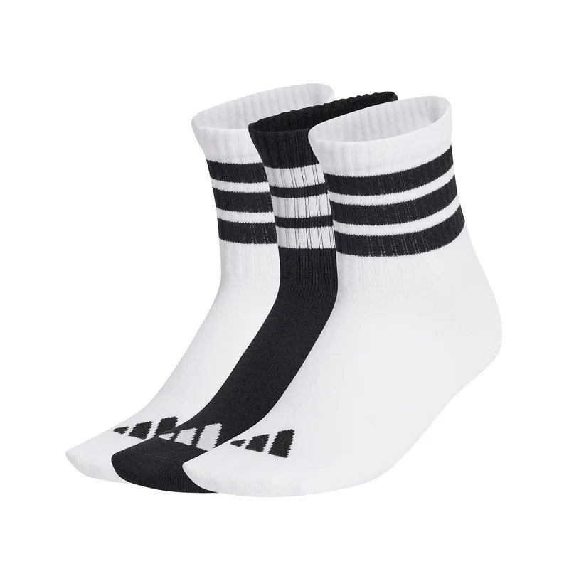 Calceta adidas Casual Ribbed 3 Pack Infantil Unisex JD1349 MD
