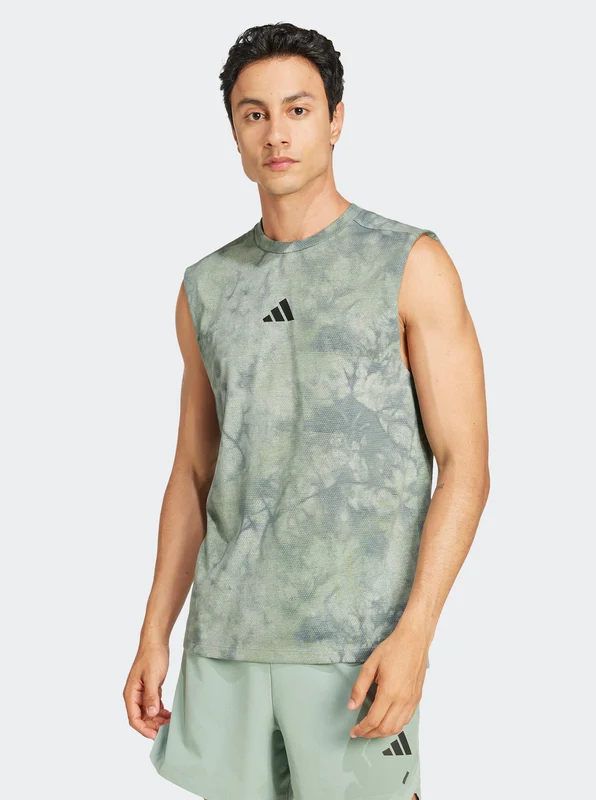 Power Graphic Tank Top GRY/GRY / 3XL