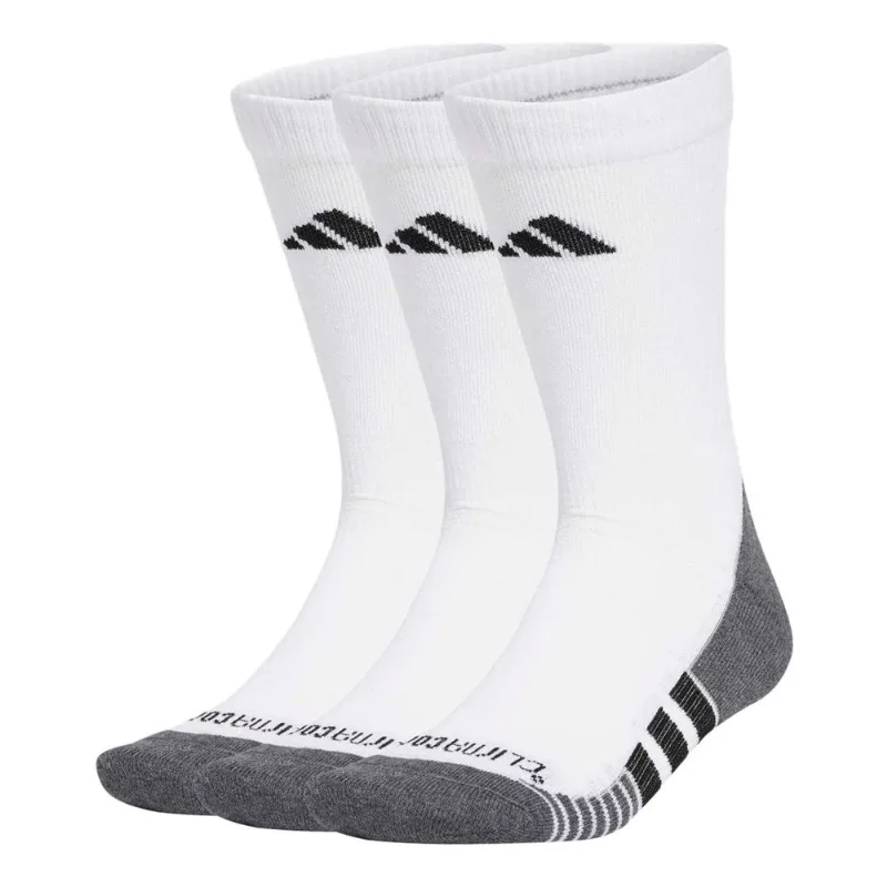 Kit Meia Adidas Casual Sport 3 Pares - Unissex - Branco+Preto