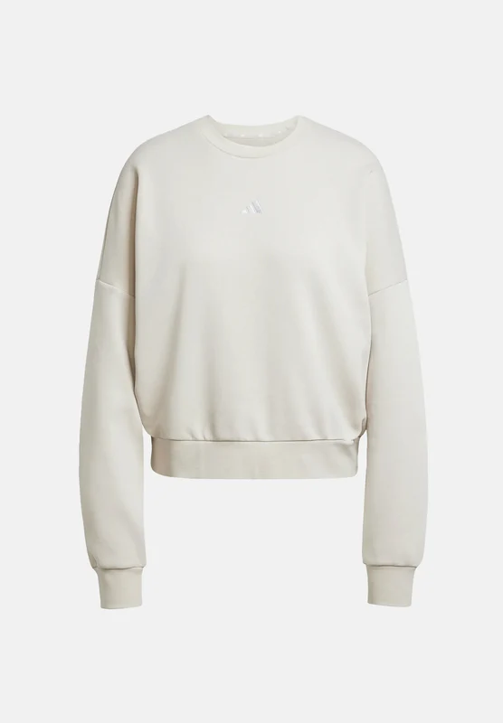 ADIDAS PERFORMANCE Felpa girocollo Essentials Small beige da donna M