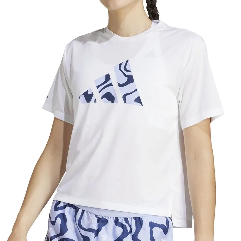 Blusa Adidas Run It Feminina Branca WHITE - G