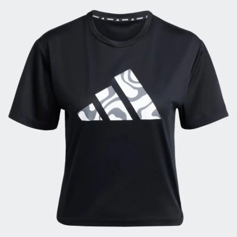 Camiseta Feminina de Corrida Run It Adidas Preta - G
