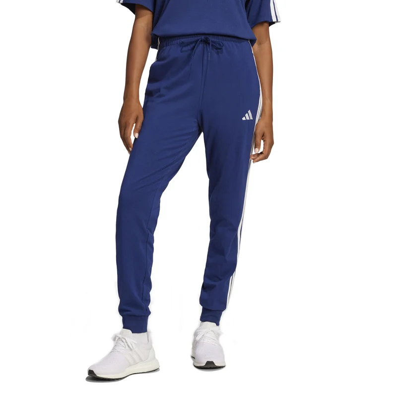 Pantalone Jogger Donna Adidas Essentials 3-Stripes Blu S
