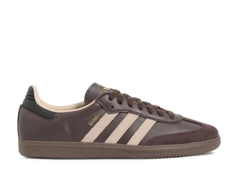 Adidas Samba OG Dark Brown Beige Gum 40 EU