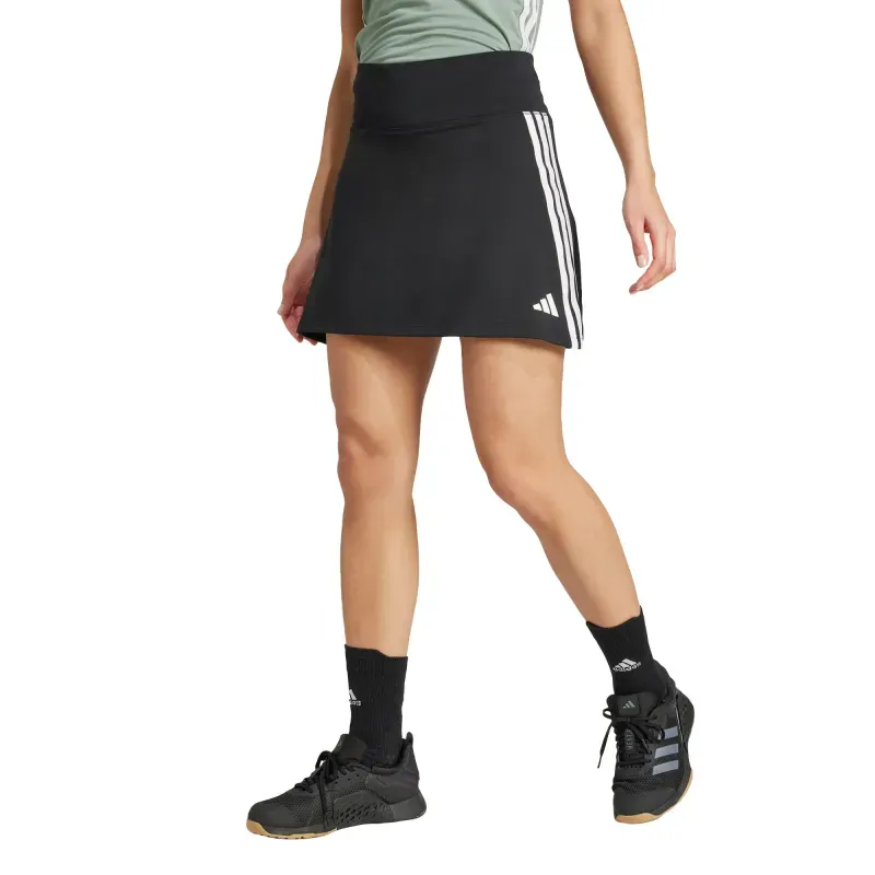 Falda adidas Entrenamiento Train Essentials 3 Stripes 2 en 1 Mujer JP1157 XL