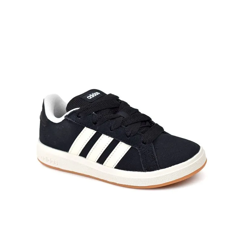 Zapatilla Adidas Grand Court 00S Kids Talle: 35.5 - Color: Negro/Blanco