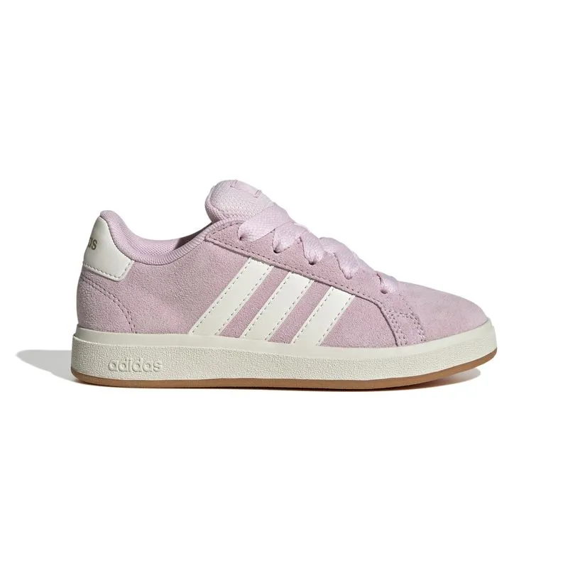 Tênis Casual Adidas Grand Court Infantil Rosa 34