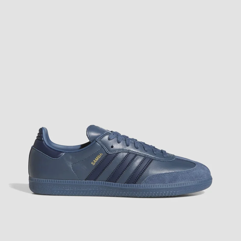 adidas Samba ADV Shoes - Preloved Ink/Preloved Ink/Gold Met. 8.5uk / Preloved Ink/Preloved Ink/Gold Met.