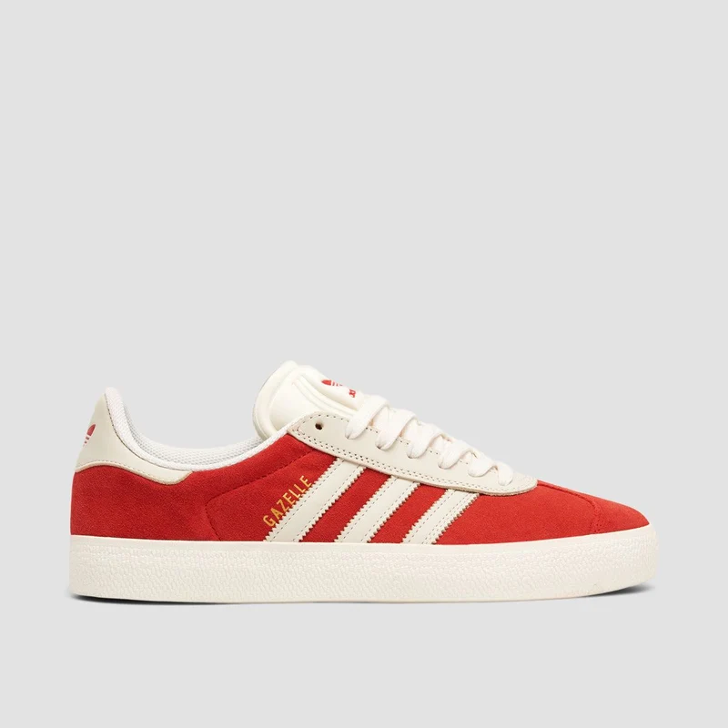 adidas Gazelle Shoes - Better Scarlet/Chalk White/Gold Met. 8.5uk / Better Scarlet/Chalk White/Gold Met.