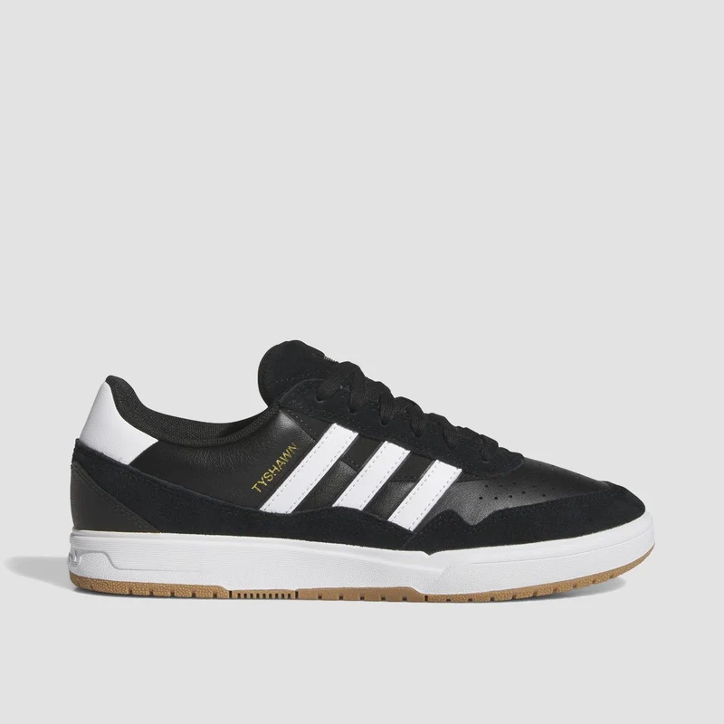 adidas Tyshawn II Shoes - Core Black/Ftwr White/Gum4 8.5uk / Core Black/Ftwr White/Gum4