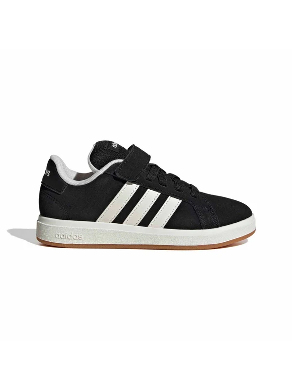 ADIDAS Grandcourt Sneaker Con Strappo Bambino - JP5896 Black/White 28