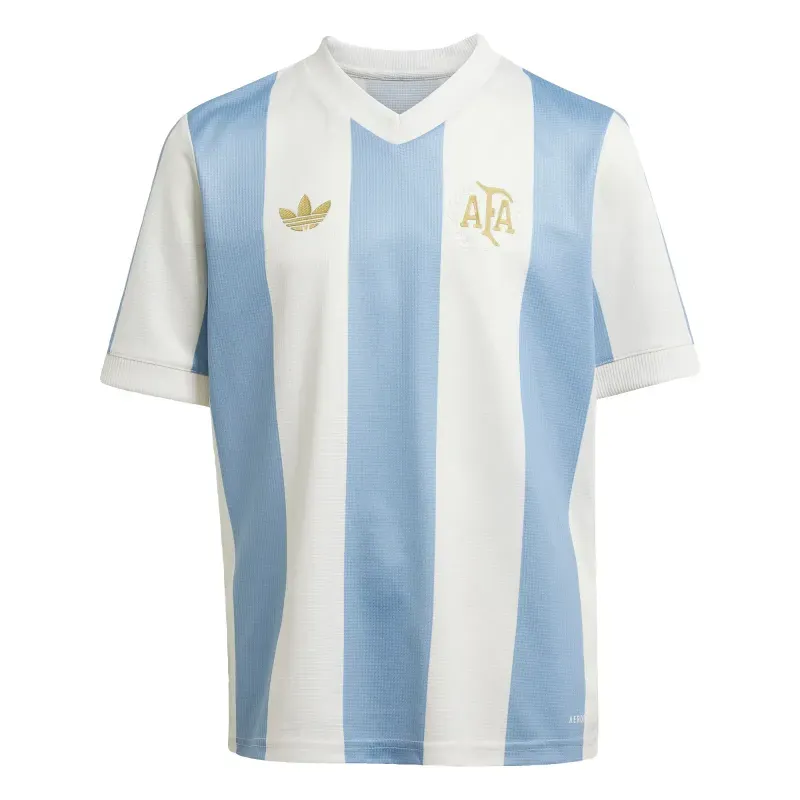Jersey adidas Futbol Argentina Local Fan Aniversario Niño JL9545 7-8 años