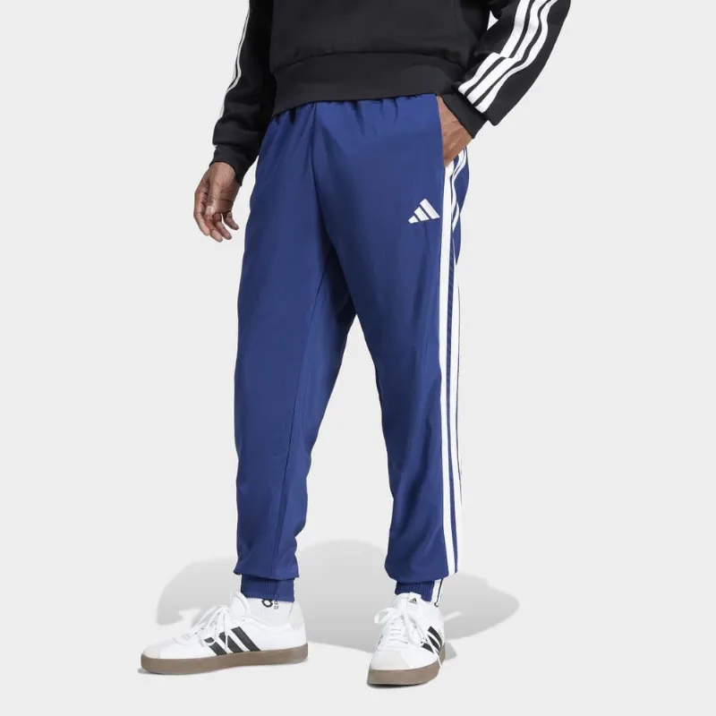 Calça Adidas Plano 3 Stripes Masculina - Masculino - Azul