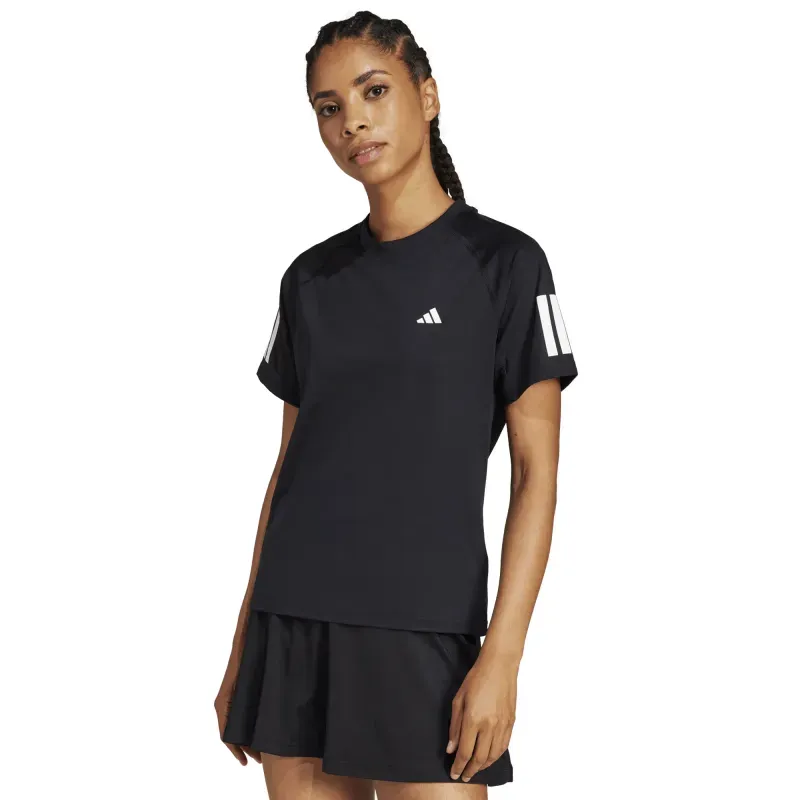 Playera adidas Tennis Club Climacool 3 Stripes Mujer JN7093 ECH
