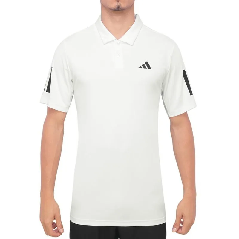 Camisa Polo Adidas Club Tennis 3STR Branca