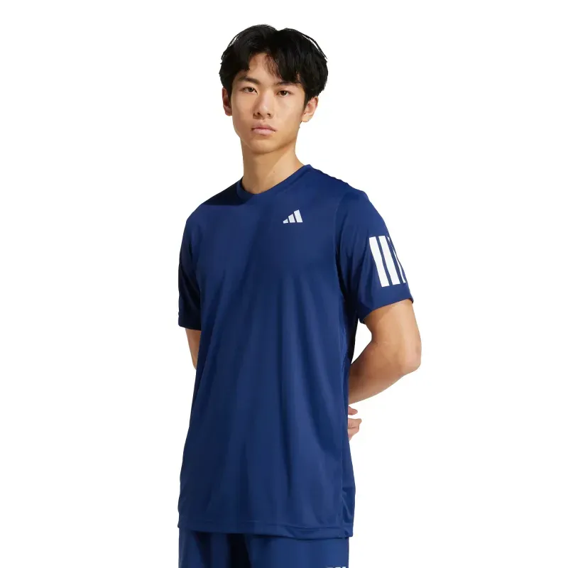 Playera adidas Tennis Club 3 Stripes Hombre JN5730 XL