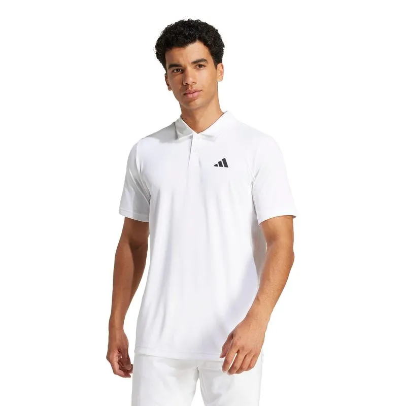 Camisa Polo Masculina de Tennis Club Adidas Branca, M