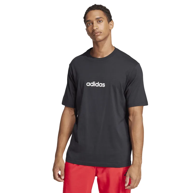 Playera adidas Essentials Linear Single Hombre JE8993 ECH