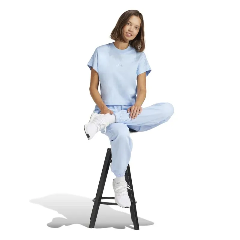 Calça Moletom Adidas All Szn Feminina Azul AZUL - G