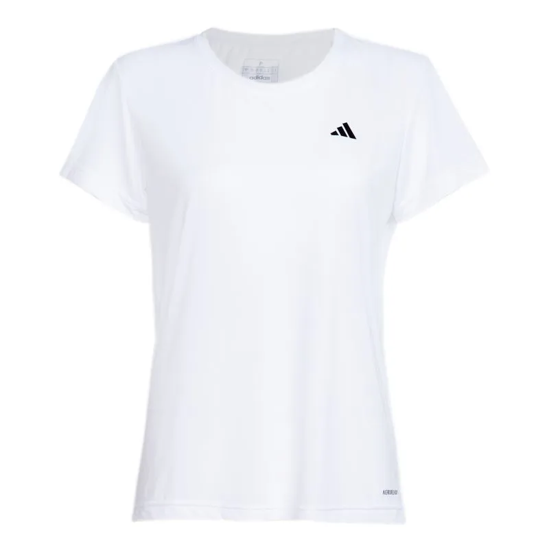 Camiseta Adidas Own The Run 3 Listras Feminina G / Branco