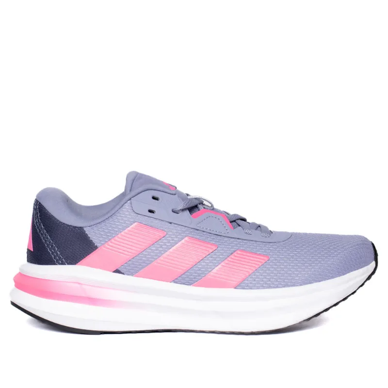 Tênis Feminino Adidas Galaxy 7 W Cloudfoam Cinza/Rosa - 34