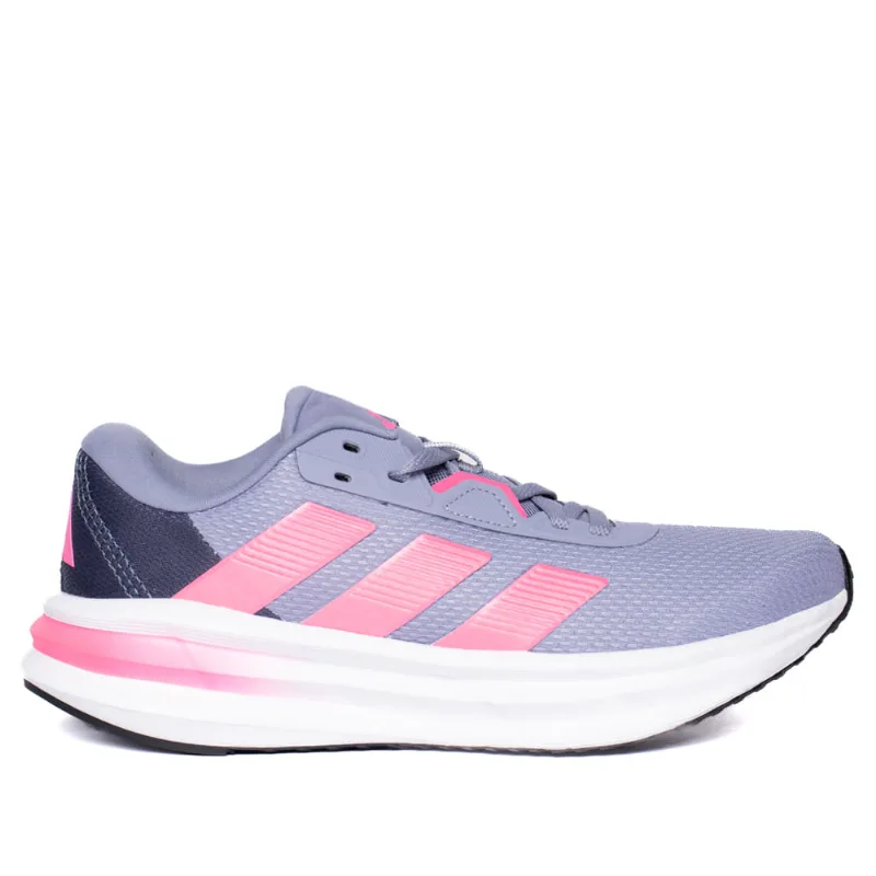 Tênis Feminino Adidas Galaxy 7 W Cloudfoam Cinza/Rosa - 39