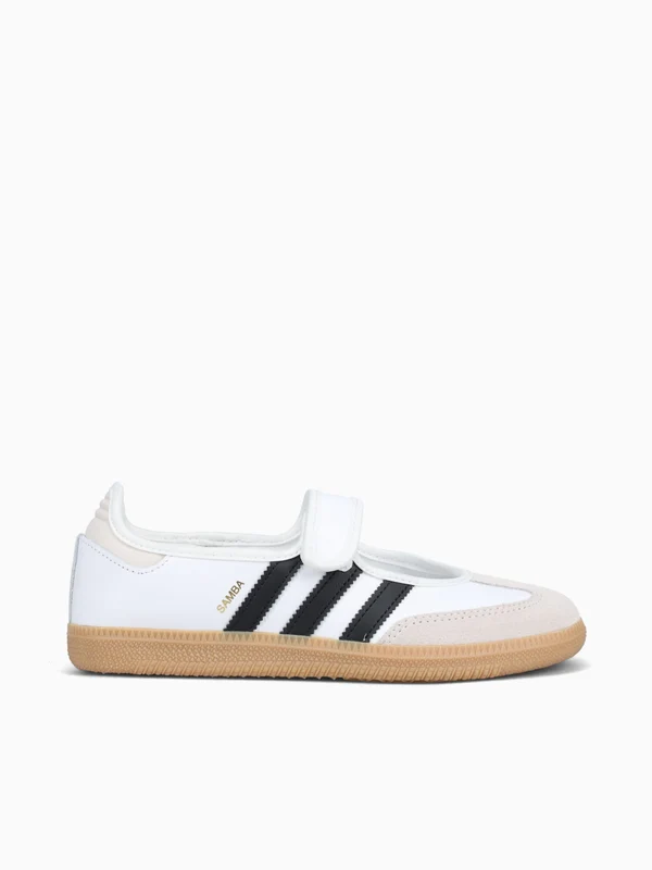 Samba Jane W White Black leather White / 5 / M