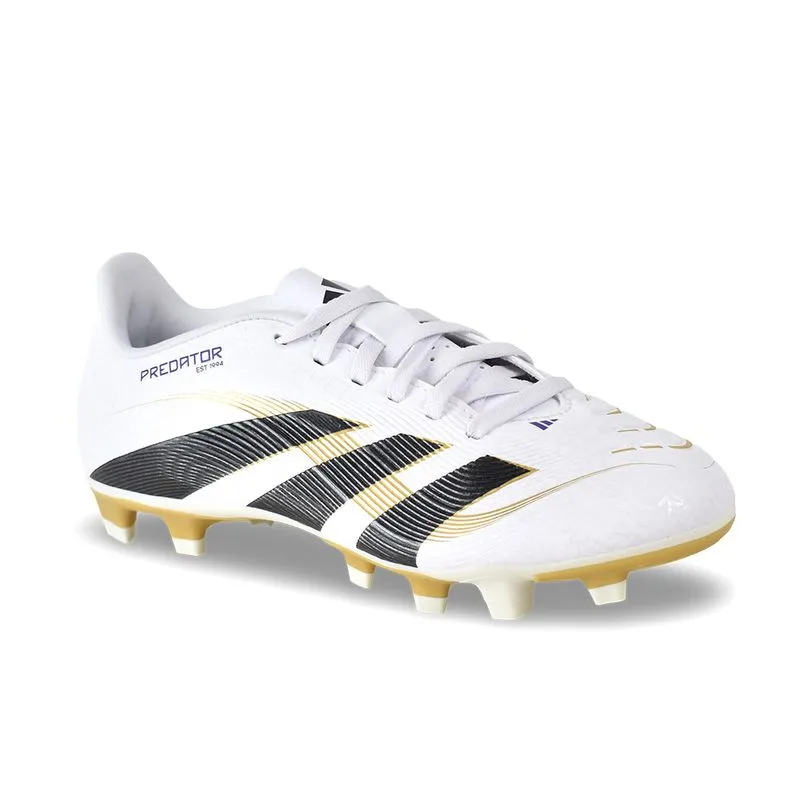 Botin Adidas Predator Club FG/MG Talle: 37.5 - Color: Blanco