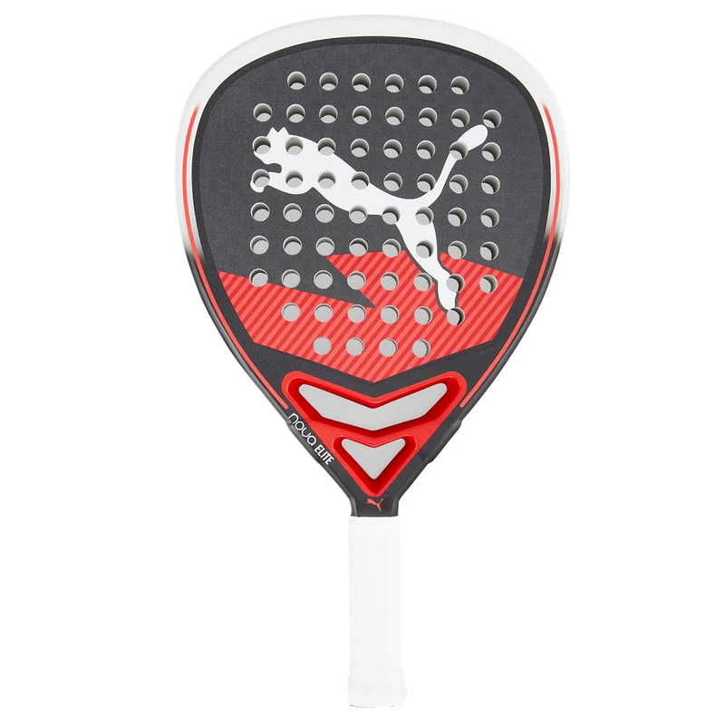 Puma Nova Elite PWR Mens White/Black Padel Racket One Size