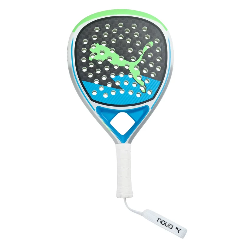Puma Nova Elite Hyb Mens White Padel Racket One Size