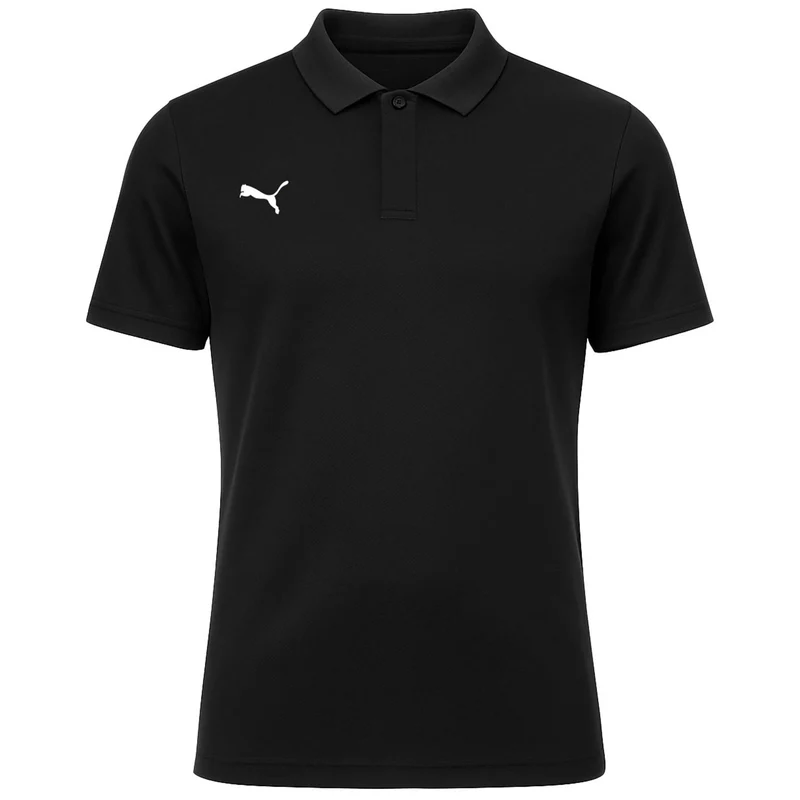 Puma Individual Mens Black Padel Polo Shirt M