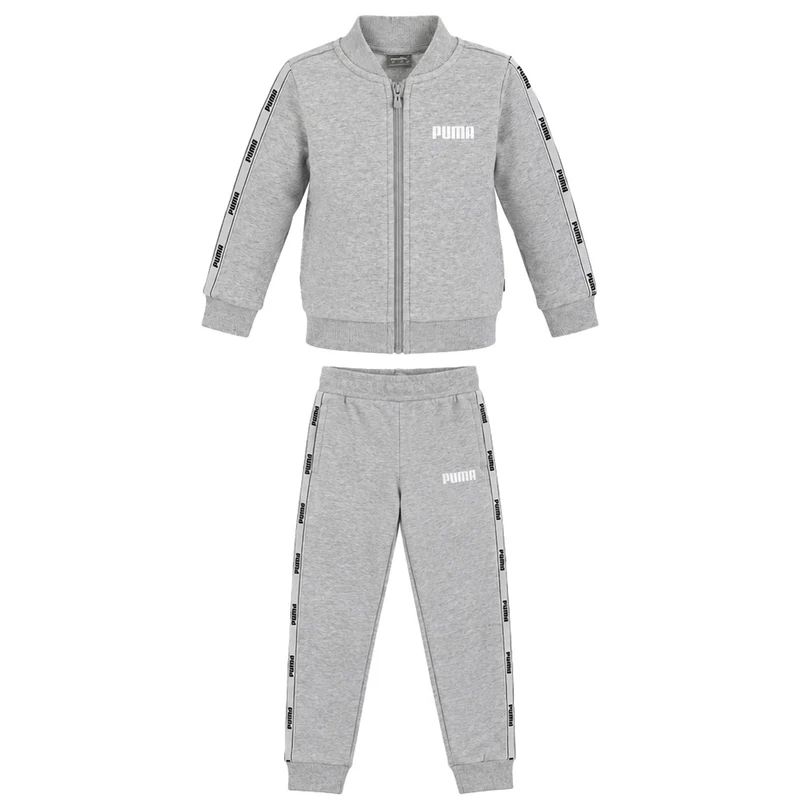 Puma Tape 2.0 Kids Grey Tracksuit 1-2Y