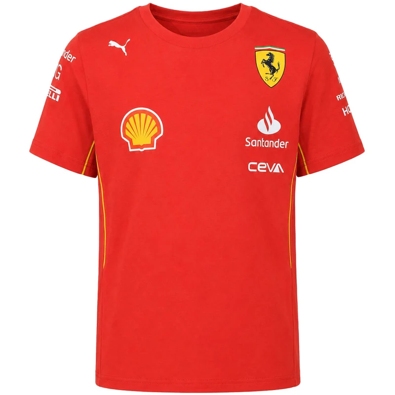 Puma x Scuderia Ferrari Team Kids Red T-Shirt 9-10Y