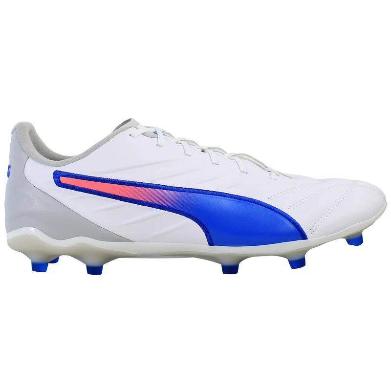 Puma King Pro FG/AG Mens White Football Boots 11