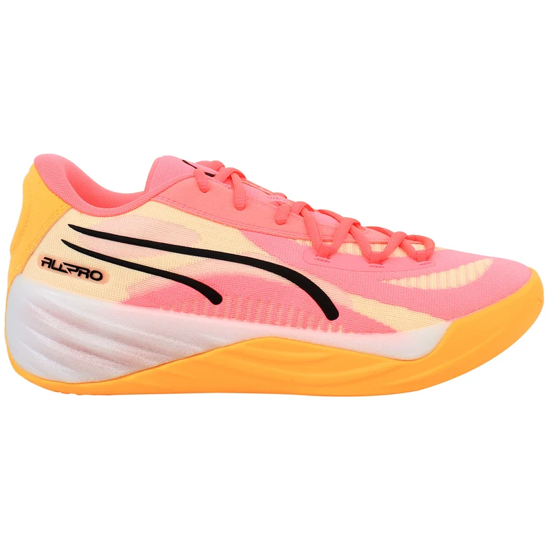 Puma All-Pro Nitro Mens Pink Basketball Shoes 9.5