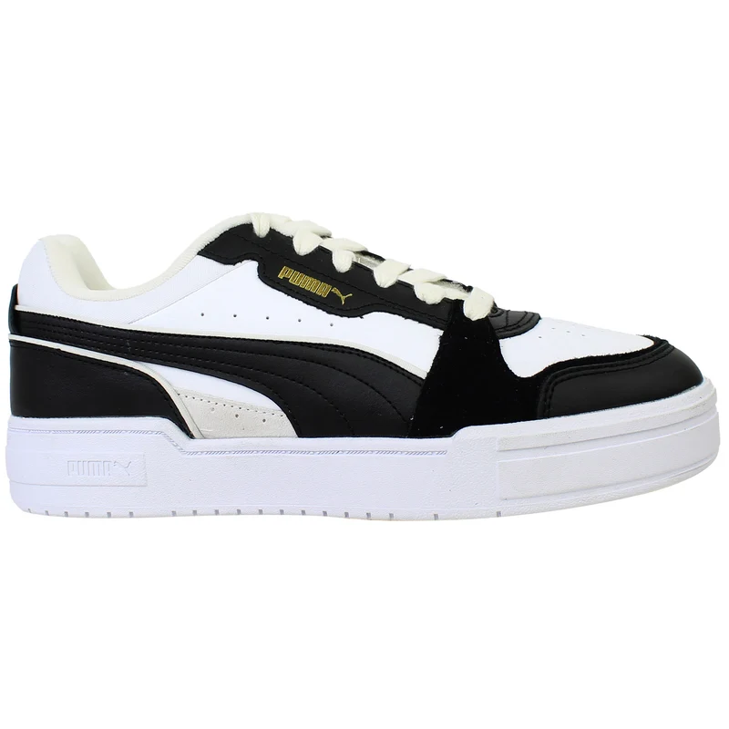 Puma CA Pro Lux III Mens White/Black Trainers 10