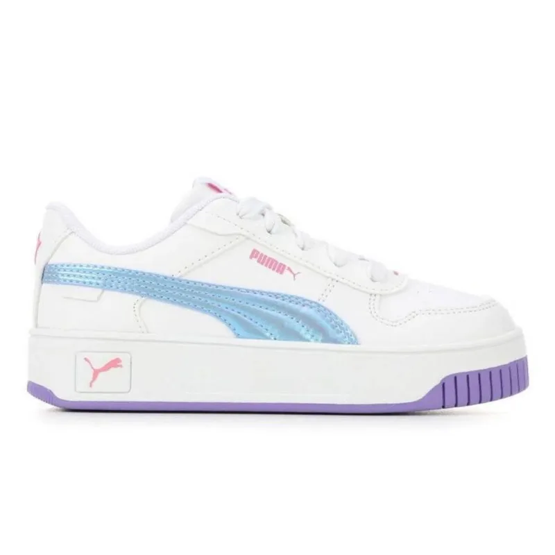 Zapatillas urbanas para mujer Puma Carina Street Bouncy Sky Jr 397975-01 Blanco Talla 37