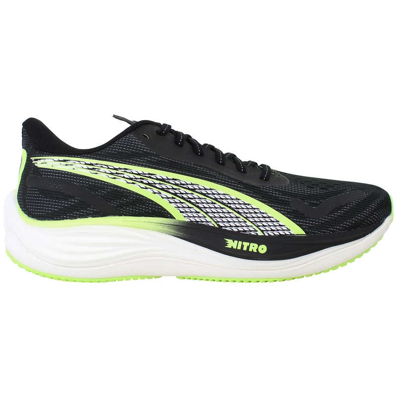 Puma Velocity Nitro 3 Mens Black Running Shoes 8