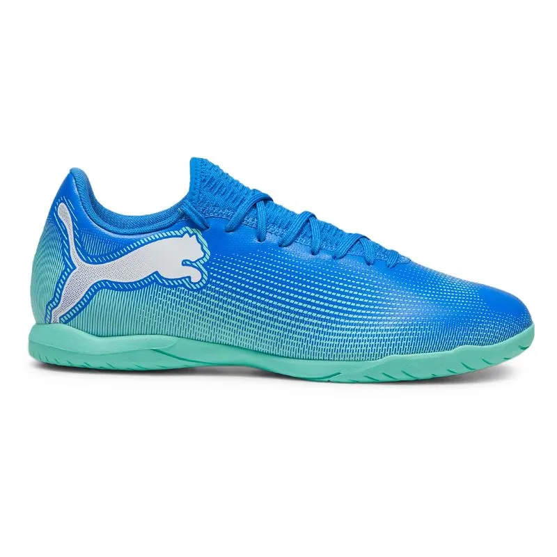 Chuteira Puma Futsal Future 7 Play Azul Masculina BLUE - 43