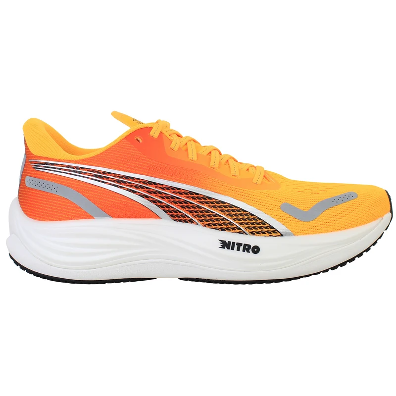 Puma Velocity Nitro 3 Womens Orange Running Shoes 8