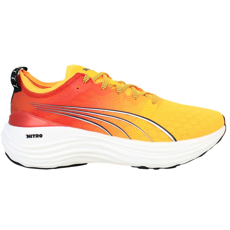 Puma ForeverRun Nitro Womens Yellow Running Shoes 6