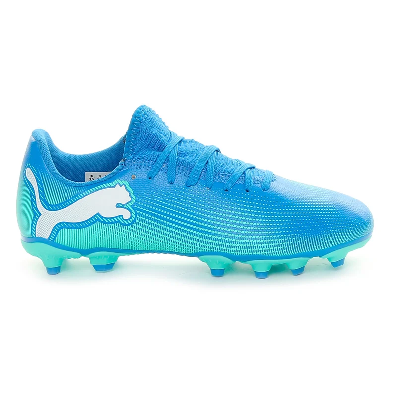 Scarpa da Calcio Bambino Future 7 Play Firm Ground Artificial Ground Azzurro 38 1/2