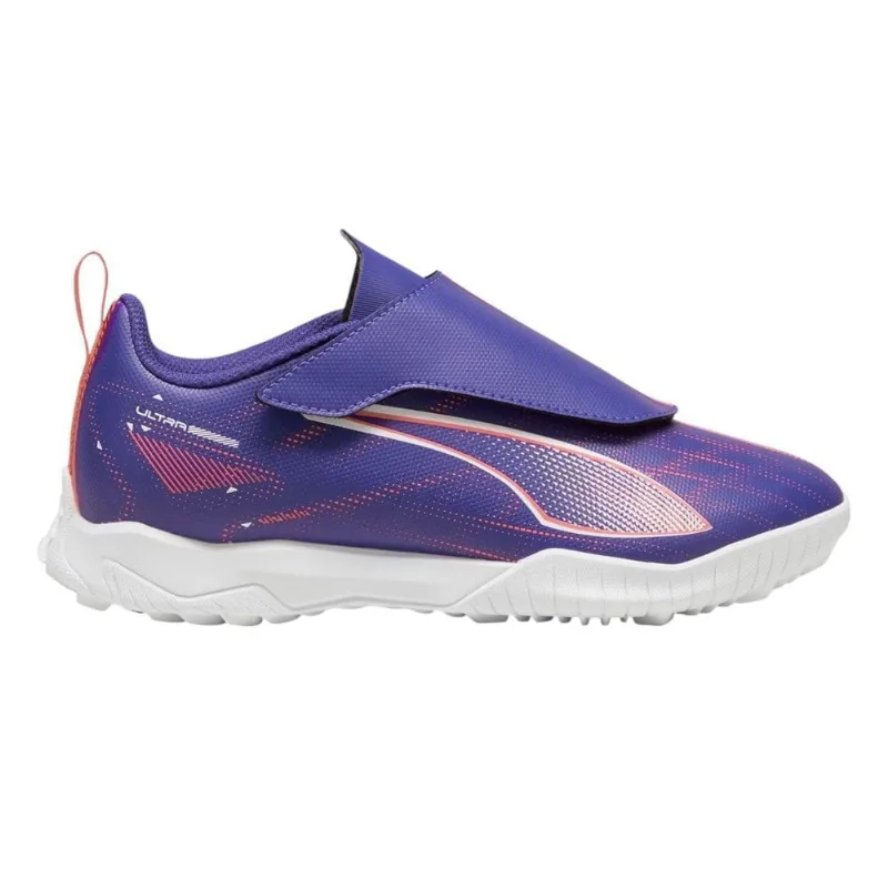 Chuteira Society Puma Ultra 5 Play V TT Infantil 26 / Roxo
