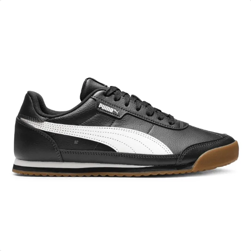 Tênis Puma Turino II Masculino 43 / Preto / Branco