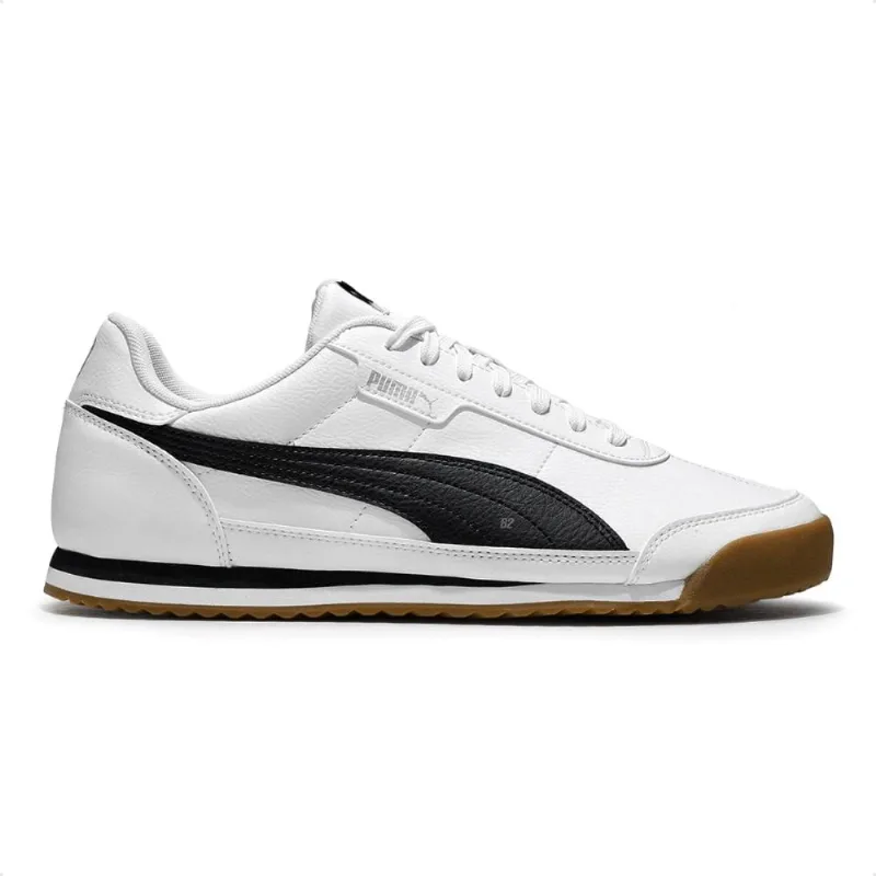 Tênis Puma Turino II Masculino 38 / Branco / Preto