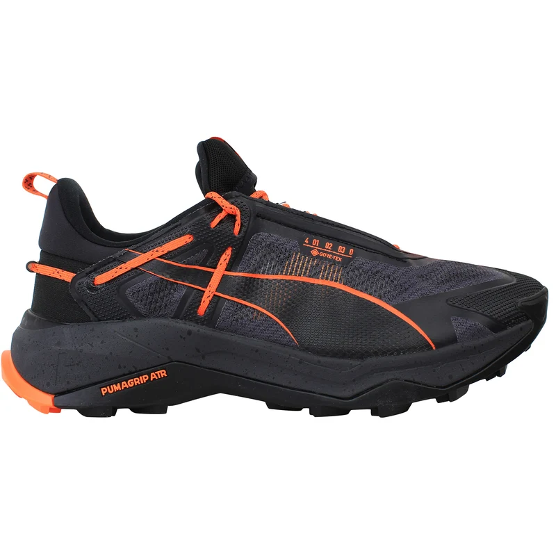 Puma Explore Nitro Gore-Tex Mens Black Running Shoes 9