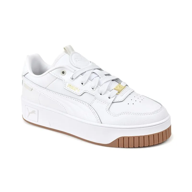 Zapatilla Puma Carina Street Lux Talle: 39.5 - Color: Blanco