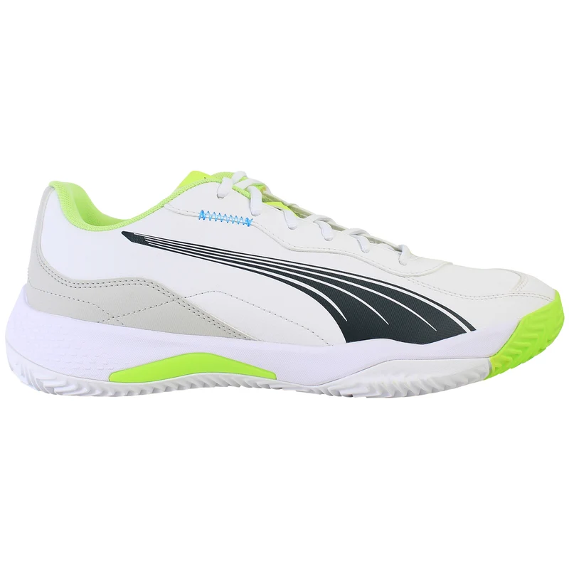 Puma Nova Smash Mens White Padel Shoes 7.5